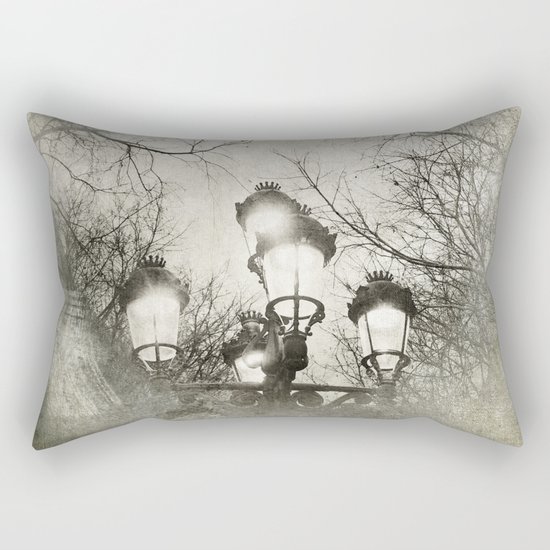 Vintage Lantern Rectangular Pillow