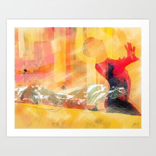 I am found Art Print