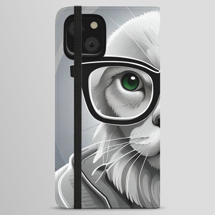 Seal With Glasses iPhone Wallet Case