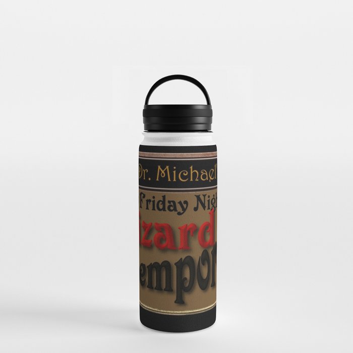 Dr. Michael's Friday Night Wizard Emporium Water Bottle