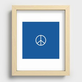 Symbol of peace 5 Recessed Framed Print