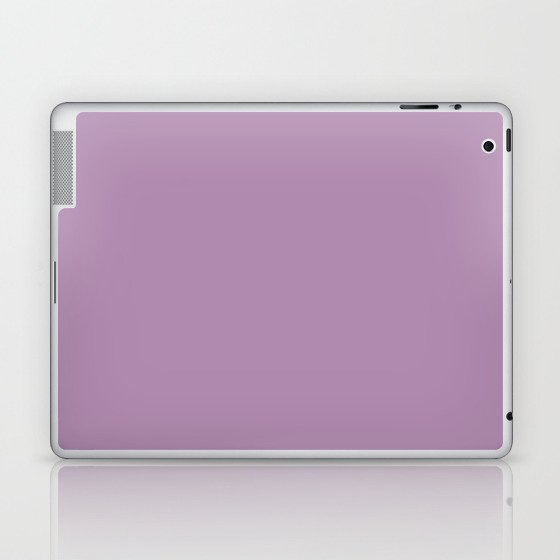 Light Medium Purple Single Solid Color Coordinates with PPG Heather Glen PPG17-08 Color Crush Laptop & iPad Skin