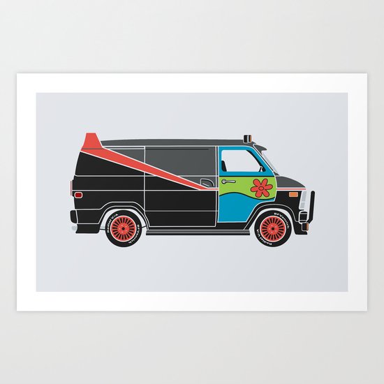 The Mess Up At The Body Shop Art Print