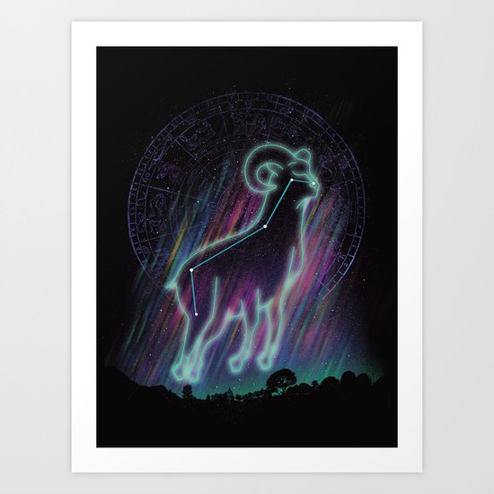Aries Art Print