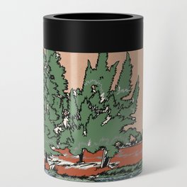 Colorful Wild Landscape 2 Can Cooler