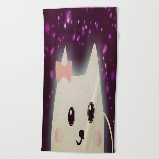cat-114 Beach Towel