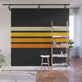 Tsunenaga - Classic Simple Retro Stripes Wall Mural