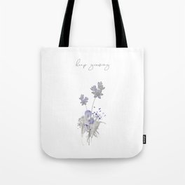 Keep growing - Japandi Style Tote Bag