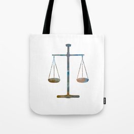 Scales of justice Tote Bag