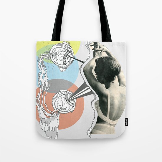 fish eye Tote Bag