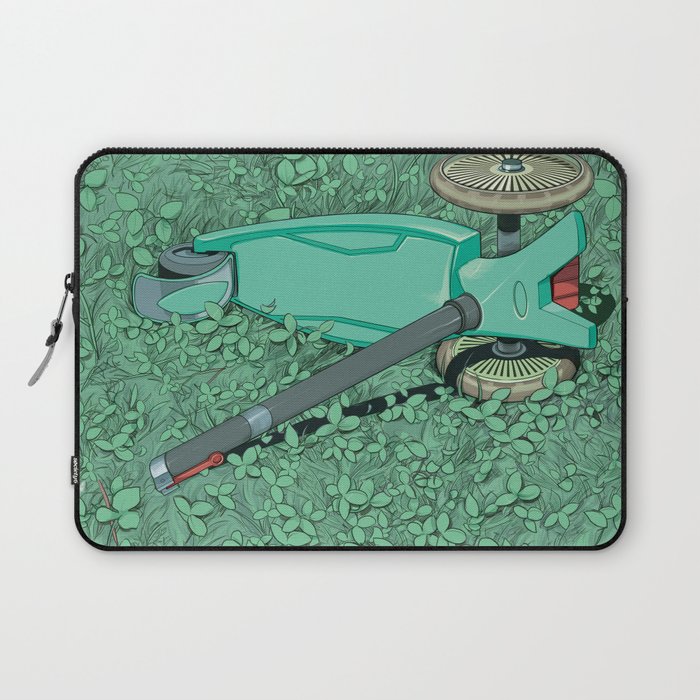 Scooter Down Laptop Sleeve