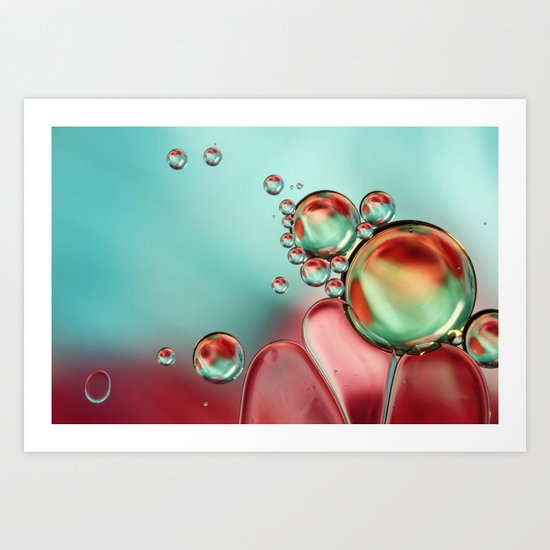 Bubble Balance Art Print