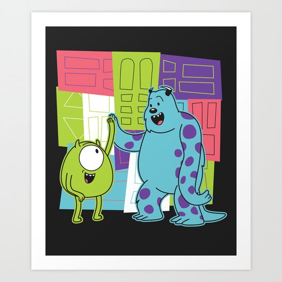 Monster Time Art Print