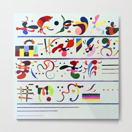 Wassily Kandinsky Succession Metal Print | Kandinsky, Forms, Abstractart, Lines, Painting, Shapes 