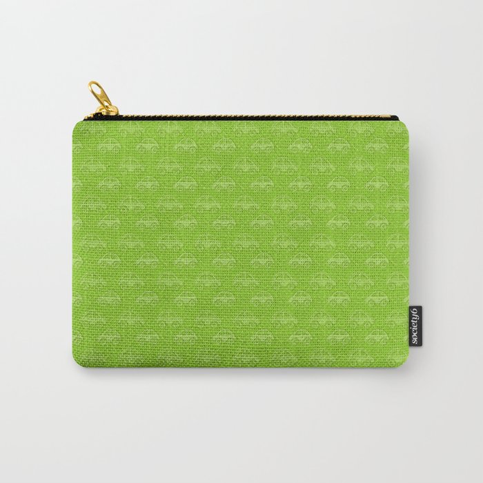 children's pattern-pantone color-solid color-green Carry-All Pouch