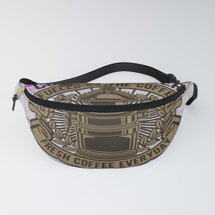 Coffee Grinder Retro Fanny Pack