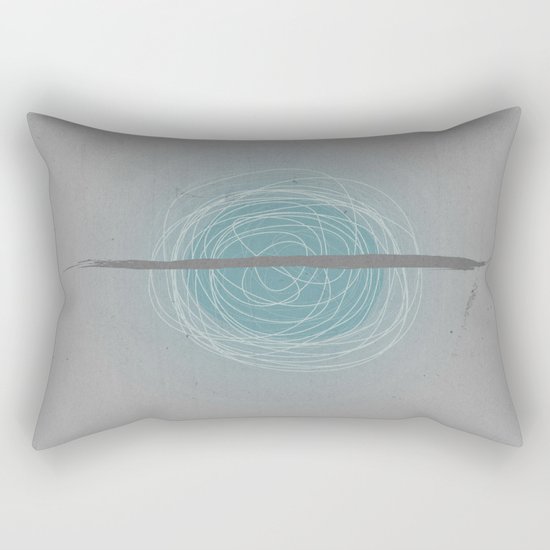 Pale blue eyes Rectangular Pillow