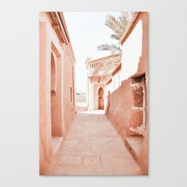 Moroccan Pink Entrance Canvas Print
