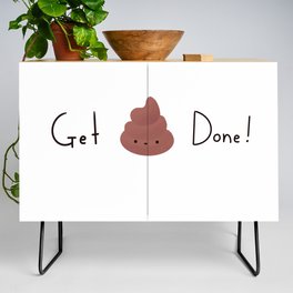 Get Shit Done Credenza
