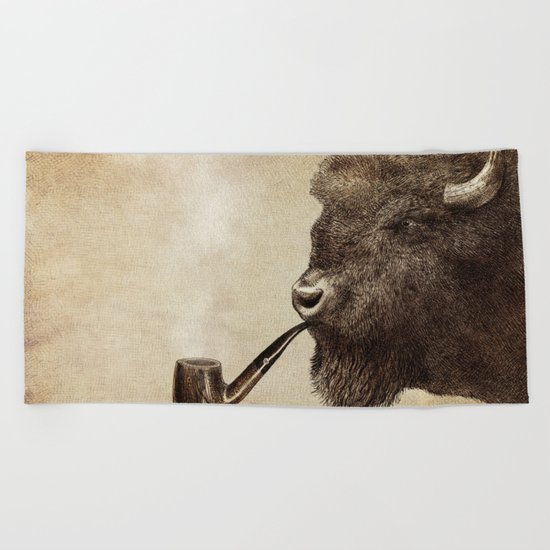 Big Smoke Beach Towel