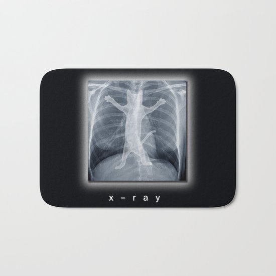 x-ray Bath Mat