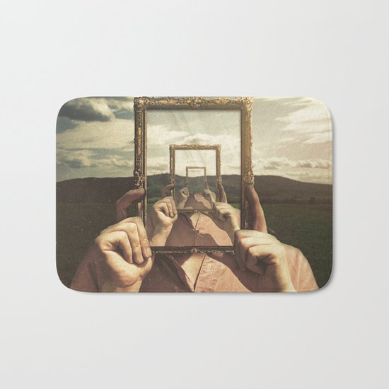 Empty Frame Bath Mat