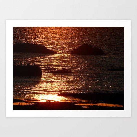 Golden Hour Art Print