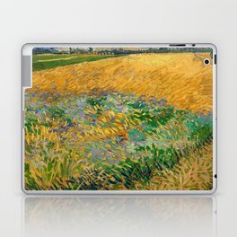 Wheatfield, 1888 by Vincent van Gogh Laptop Skin