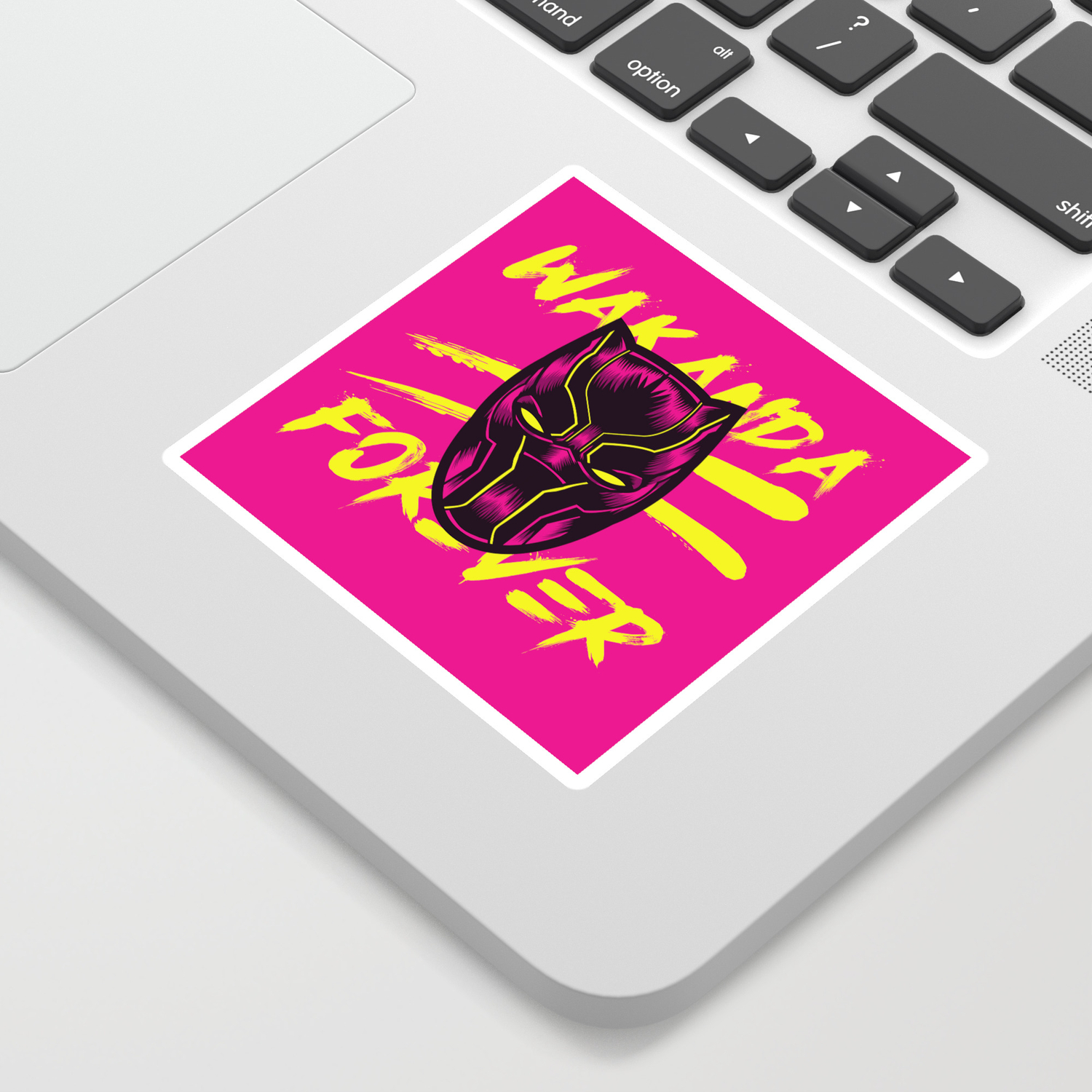 Wakanda Forever Sticker By Sharpdg Society6