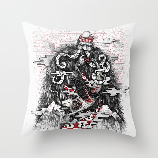 Call of Tradition Throw Pillow
