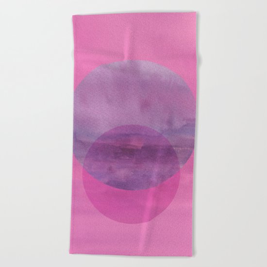 Watercolor S. 06 Beach Towel