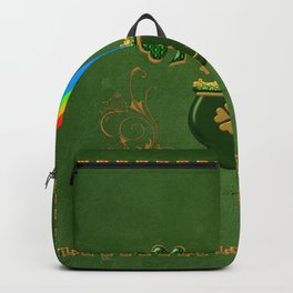 Happy st. patrick's day Backpack
