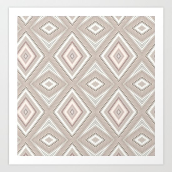 Diamonds are forever Art Print