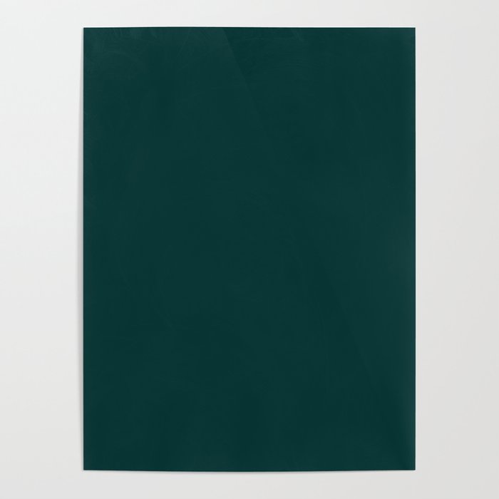 Viridian Green Poster