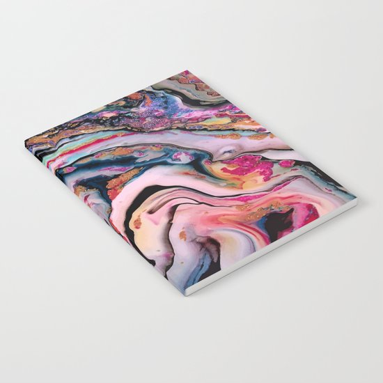 Colorful Fantasy Abstraction Notebook