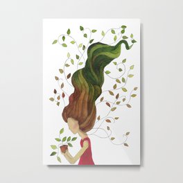 Mother Nature Plant Lover Metal Print