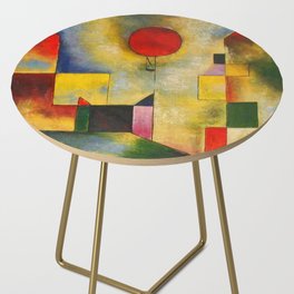 “The Red Balloon” by Paul Klee Side Table