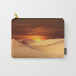 Desert Sun Landscape Photographic Carry-All Pouch