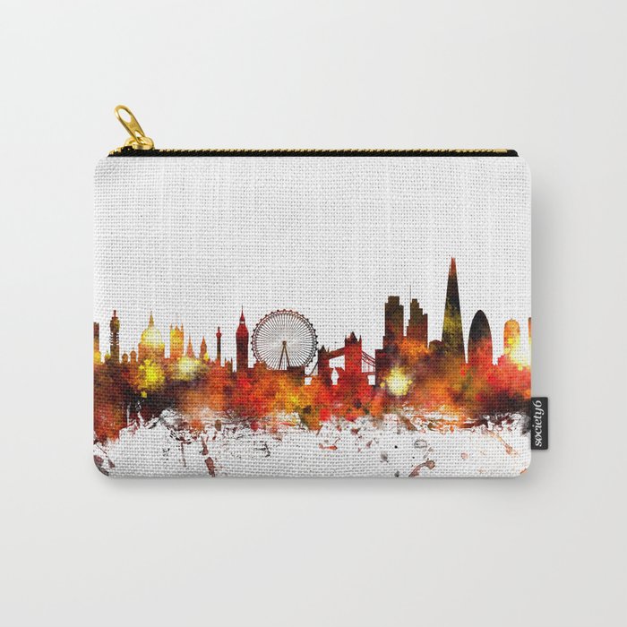 London England Skyline Carry-All Pouch