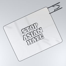 Stop Asian Hate Crimes Picnic Blanket