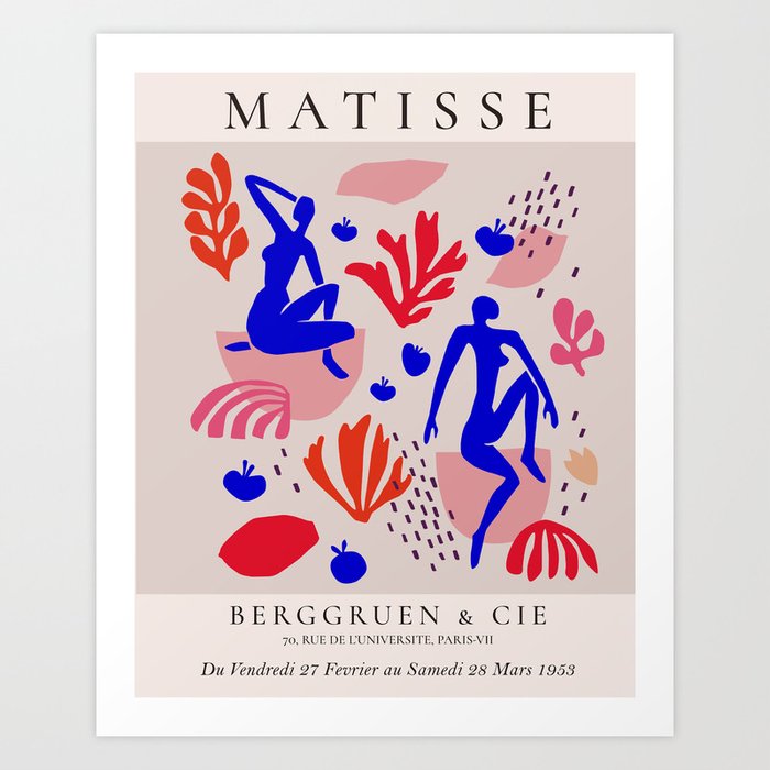 Matisse  inspired Kunstdrucke