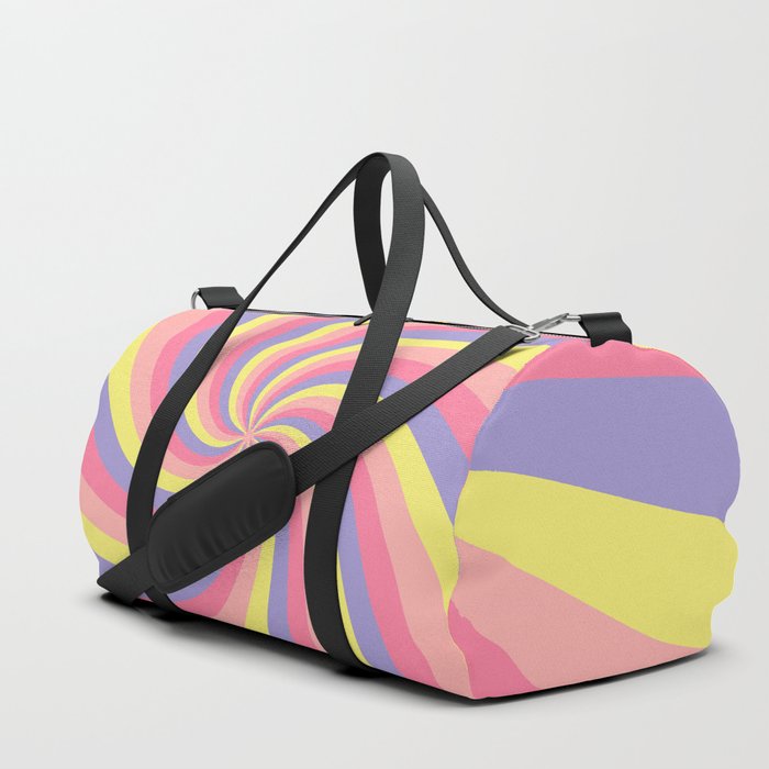 Spiraling Pastel Duffle Bag