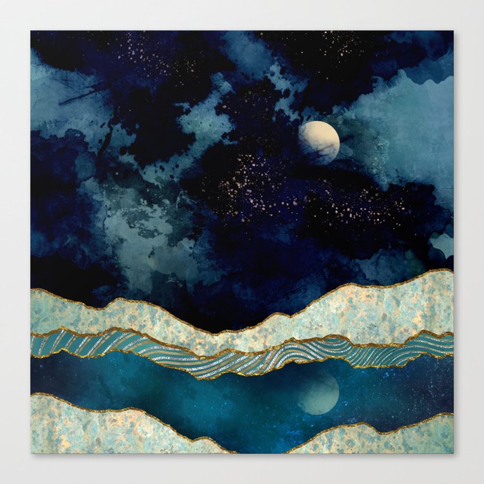 Indigo Sky Canvas Print