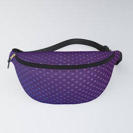 Purple and Pink Halftone Fanny Pack