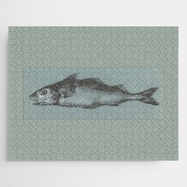 Fish (1833) drawing in high resolution by Jean Bernard Jigsaw Puzzle