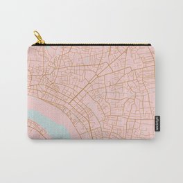 Vientiane map, Laos Carry-All Pouch
