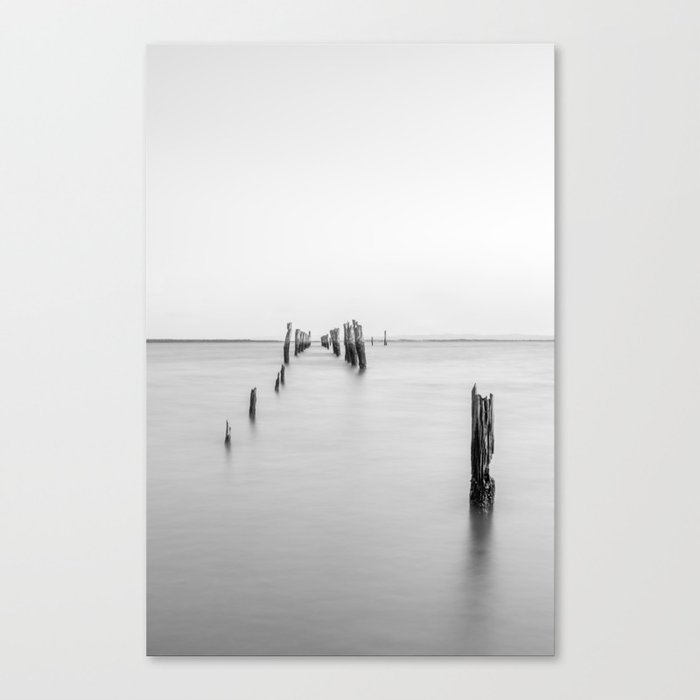 Old Tenby Point Jetty Canvas Print
