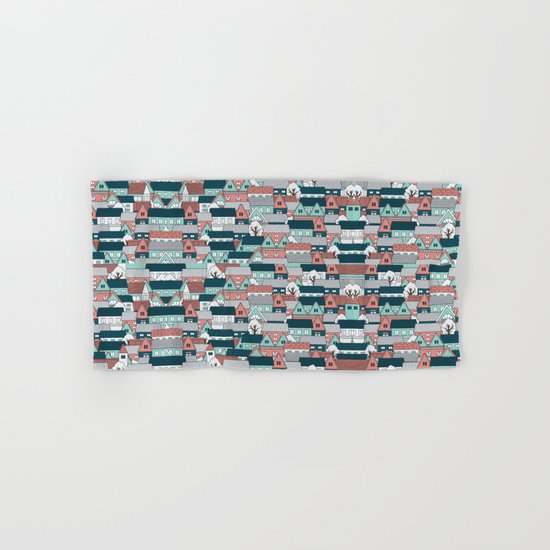 A lot of Houses Hand & Bath Towel