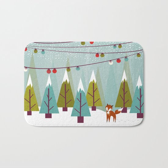 Winter Bath Mat