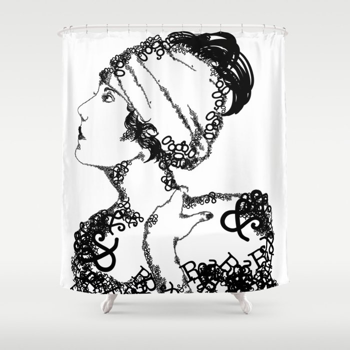 Gloria Swanson Shower Curtain